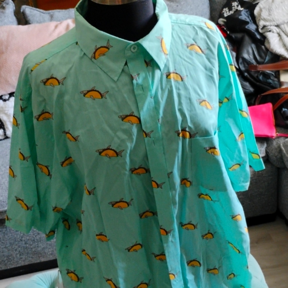 Fifthsun Men's fish taco shirt